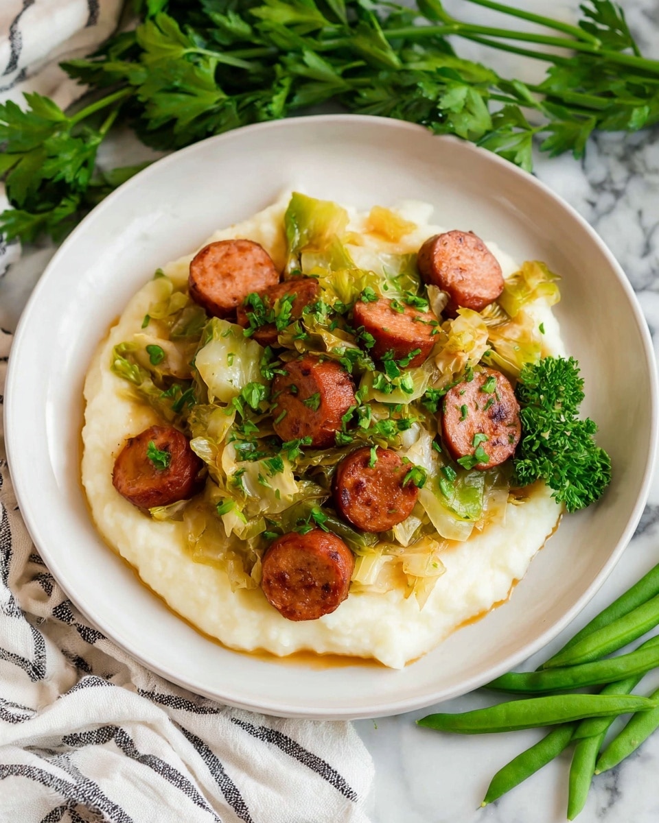 Flavorful Cabbage & Sausage Skillet: A Comforting Weeknight Meal